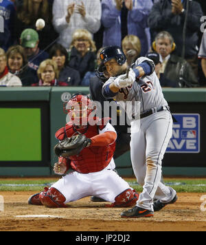 Detroit Tigers' Prince Fielder bats against the Chicago White sox during a  baseball game Saturday, Sept. 1, 2012 in Detroit. (AP Photo/Duane Burleson  Stock Photo - Alamy