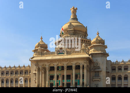 Vidhana Soudha the Bangalore State Legislature Building, Bangalore, India Stock Photo