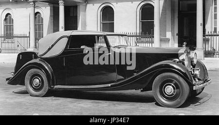 Rolls Royce Phantom III drophead coupe by Gurney Nutting 1936 Stock Photo
