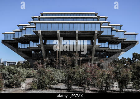 Geisel Library, UCSD, San Diego, California Stock Photo