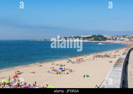 Oeiras Portugal. 26 June 2017. Santo Amaro beach in Oeiras.  Oeiras, Portugal. photography by Ricardo Rocha. Stock Photo