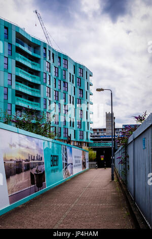 London,Greenwich.Barratts Homes new development of luxury new build ...