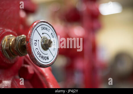 Some fantastic old machinery at the Industrial Museum in Bradford, West Yorkshire Stock Photo