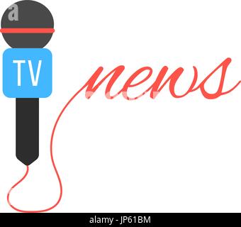 Tv Broadcast Logo. Creative vector icon design for television Stock ...