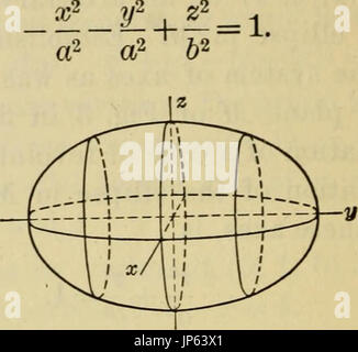 'Plane and solid analytic geometry' (1921) Stock Photo