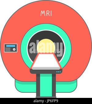 colored medical imaging system Stock Vector