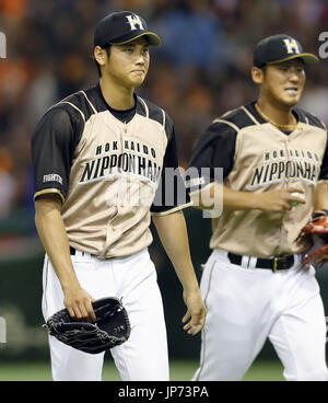 Baseball: NPB season opener at new Hokkaido ballpark Baseball fans pack the Nippon  Ham Fighters new