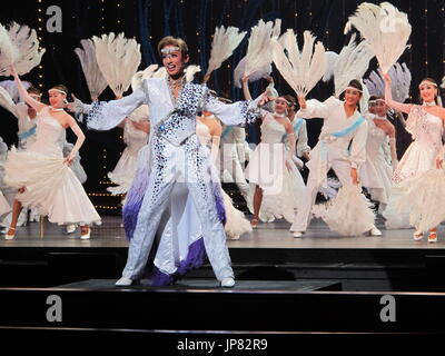 The Japanese all-woman Takarazuka Revue theater troupe 