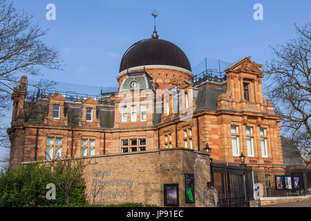 England, London, Greenwich, The Royal Observatory Stock Photo