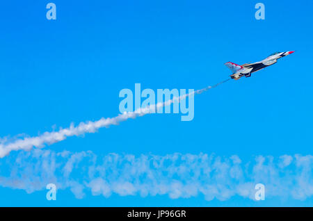 'The Thunderbirds', US Air Force Acrobatic Team, Stock Photo