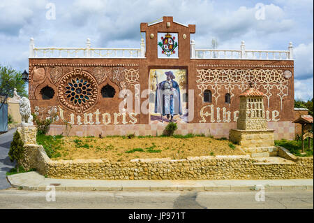 Pilgrims Hostel, St. James Way, Sahagun, Spain, Stock Photo