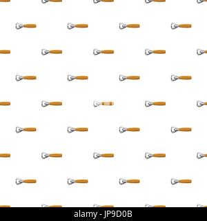 Bottle opener pattern Stock Vector