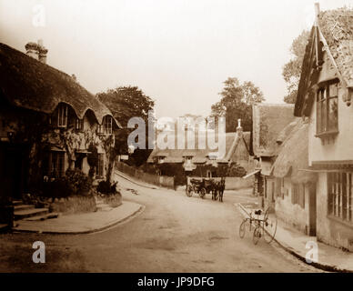 Shanklin, Isle of Wight, Victorian period Stock Photo