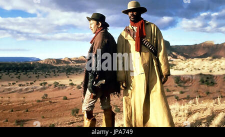 SILVERADO 1985 Columbia Pictures film with Kevin Costner at left and Danny Glover Stock Photo