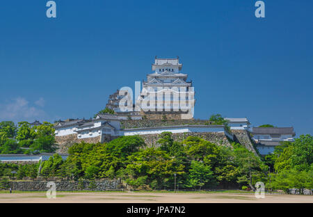 Japan, Hyogo Province, Himeji City, Himeji Castle, Shirazaki Jo Stock Photo