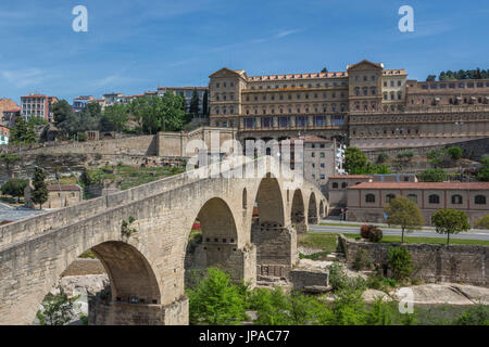 Spain, Catalonia, Manresa City, Stock Photo