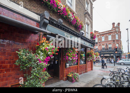 The Elephants Head the Victorian Pub located in Camden Town North West London United Kingdom Stock Photo