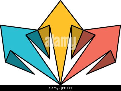 Arrow pointer symbol Stock Vector