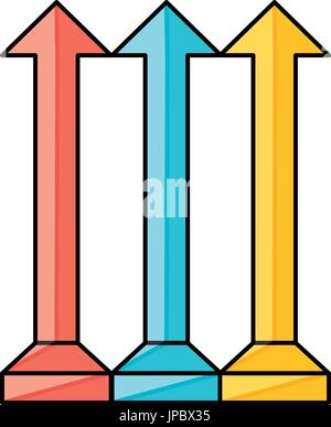 Arrow pointer symbol Stock Vector