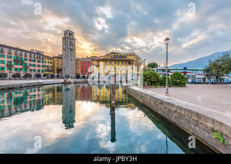 Riva del Garda, Lake Garda, Trento province, Trentino Alto Adige, Italy Stock Photo