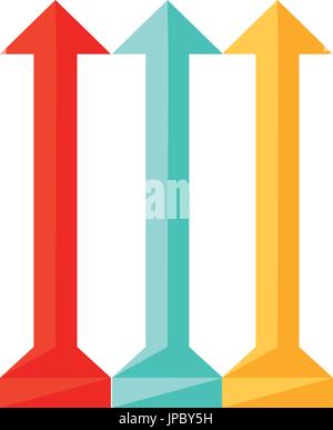 Arrow pointer symbol Stock Vector