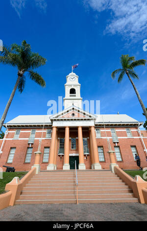 City Hall, built in 1908, Kent Street, Maryborough, Queensland, QLD, Australia Stock Photo