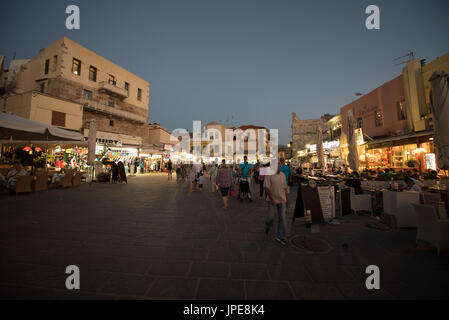 Chania, Crete, Greece, Europe. Chania town Stock Photo