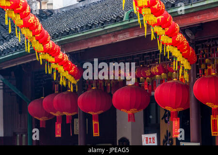 China, Shanghai, Jade Buddha Temple Stock Photo