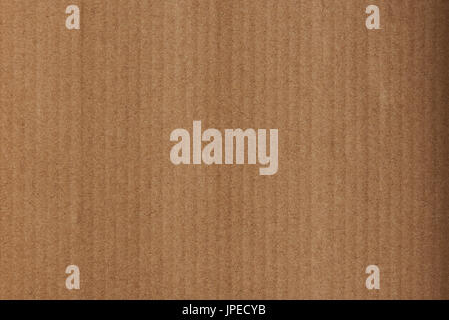 Blank packing brown carton paper surface. Closeup of cardboard paper pattern Stock Photo