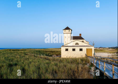 Race Point Lifesaving Museum, Provincetown, Cape Cod, Massachusetts, USA. Stock Photo