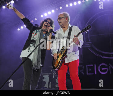 West Palm Beach, Florida, USA. 01st Aug, 2017. Foreigner in concert at The Coral Sky Amphitheatre on August 01, 2017 in West Palm Beach Florida. Credit: Mpi04/Media Punch/Alamy Live News Stock Photo