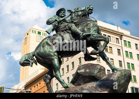 South African War Memorial for the Boer War, Adelaide, South Australia. Stock Photo