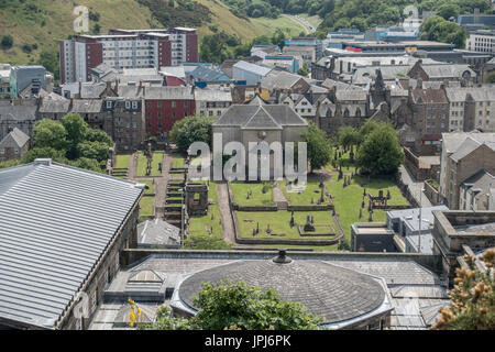 The Canongate Kirk A 17th Century Church of Scotland Presbyterian Church The Resting Place Of Adam Smith Stock Photo