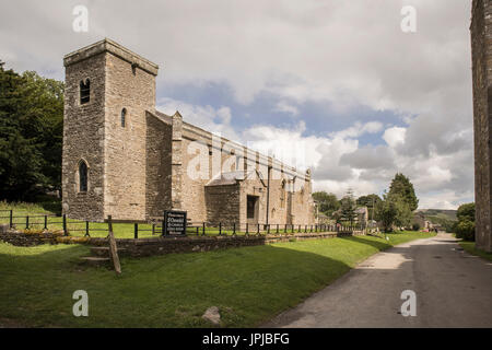 St Oswalds Church, next to Castle Bolton, Nr Leyburn in Wenslydale, North Yorkshire Stock Photo