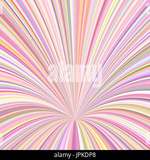 Abstract 3d ray background - vector graphic from swirling rays Stock Vector