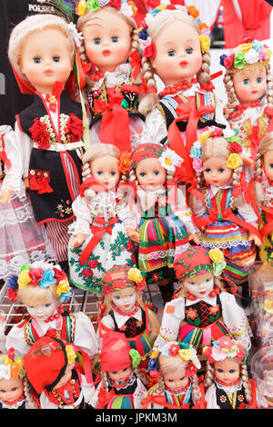 Items for sale at annual Polish Festival, Amsterdam, New York State. Stock Photo