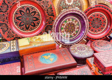 Items for sale at annual Polish Festival, Amsterdam, New York State. Stock Photo