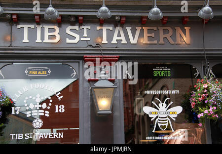 Tib Street Tavern in Manchesters Northern Quarter Stock Photo