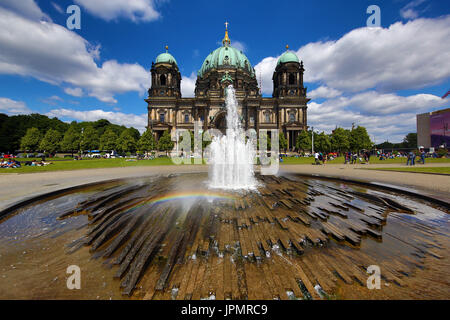 Berlin Cathedral aka the Berliner Dom or Evangelical Supreme Parish and Collegiate Church in Berlin, Germany Stock Photo
