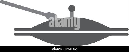 Battery cymbals isolated icon Stock Vector