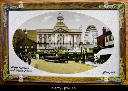 Winter Gardens and Opera House, Blackpool, Lancashire Stock Photo