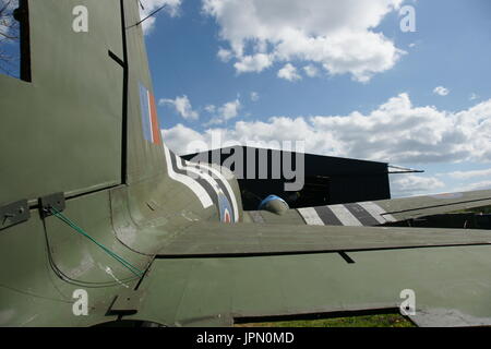 World war two RAF Dakota C-47 transport aircraft Stock Photo