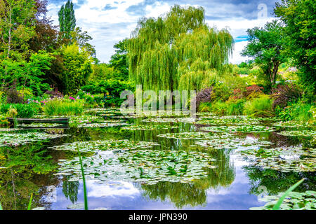 Monet's Garden in Giverny, France Stock Photo