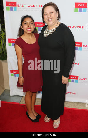Amy Hill & Daughter Penelope Hill at the East West Players' 50th Anniversary Visionary Awards held at the Hilton Universal in Universal City, CA on Monday April 20, 2015. Photo by Steven Lam.