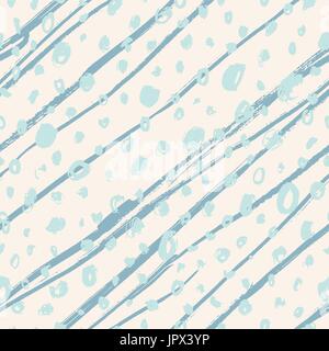 Seamless brush strokes pattern Stock Vector
