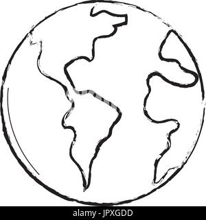 figure earth planet with cloud and sun Stock Vector Image & Art - Alamy