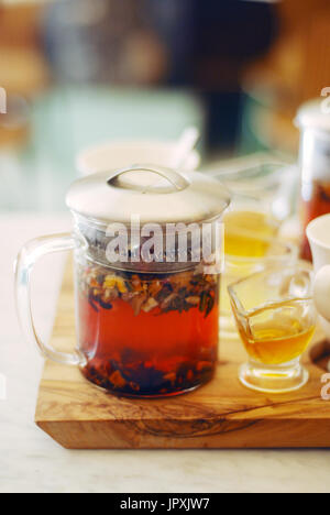 Tea ceremony closeup Stock Photo