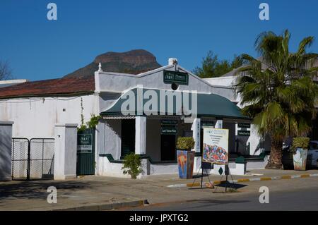 Historic building in the small town of Graaff-Reinet in the Karoo of the Eastern Cape, South Africa Stock Photo