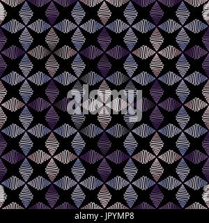 Abstract hand drawn pattern. Vector ornament seamless background for wallpaper, wrapping, textile design, surface texture, fabric. Stock Vector