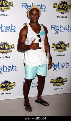 Flo Rida takes over Hard Rock Hotel & Casino  Featuring: Lamonica Garrett Where: Las Vegas, Nevada, United States When: 02 Jul 2017 Credit: DJDM/WENN.com Stock Photo